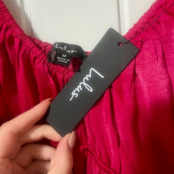 Fuchsia Lulu’s romper - Picture 3 of 3